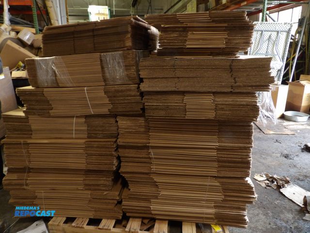Lot 2-58296 - Lot of Approx. (375) new asst. packaging and shipping boxes, various sizes, 16 x 16 x 16, 14 x 9 x 6...