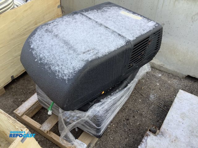 Lot 2-73165 - Skid lot of (2) Coleman-Mach black RV air conditioners