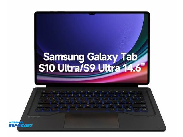 Lot 2-40333 - Dexnor Keyboard Case for Samsung Galaxy Tab S10 Ultra/ S9 Ultra 14.6 Inch Magnetic Detachable Book C...