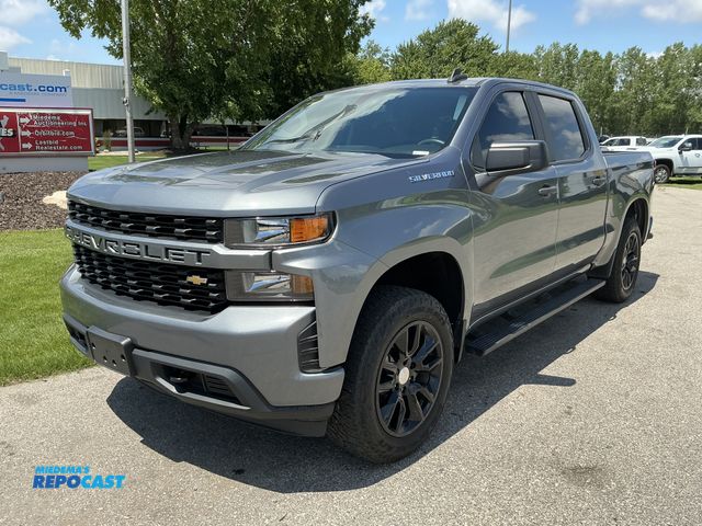 Lot 2-45729 - 2021 Chevrolet Silverado 1500 Custom Crew Cab Standard Box Pickup Truck 4x4