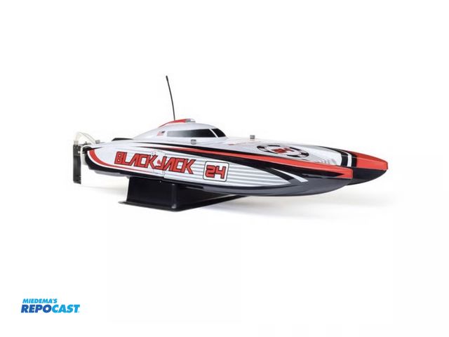 Lot 2-19451 - ProBoat Black Jack 24, controller not included