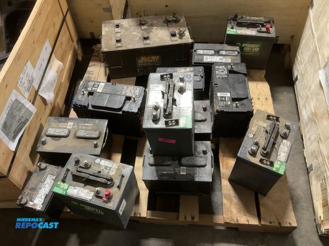 Lot 2-60467 - Skid Lot of Miscellaneous Batteries For Golf Carts and More