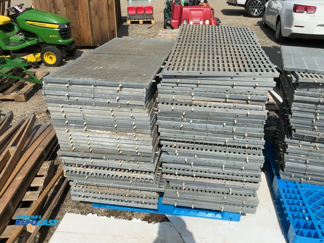 Lot 2-10566 - Skid Lot of Approx. (140) 2’ x 2’ Heavy Duty Slotted Floor Grates