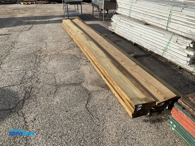 Lot 2-74640 - Bunk of 12- 2”x12”x18’ Treated Lumber