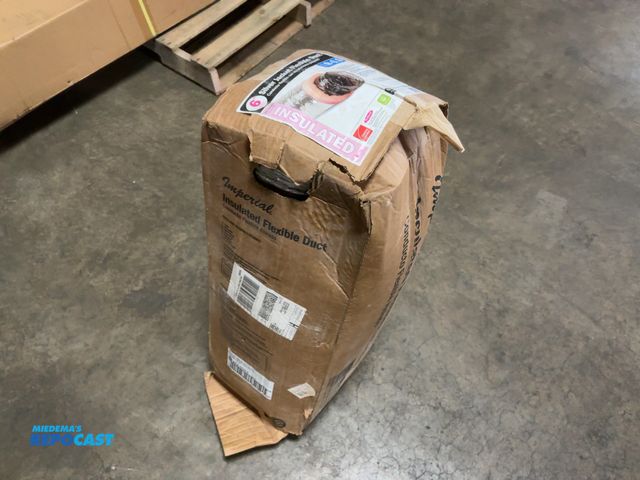 Lot 2-77376 - Silver Jacket Insulated Flexible Duct, 6” Diameter, 25’ long, R-6.0