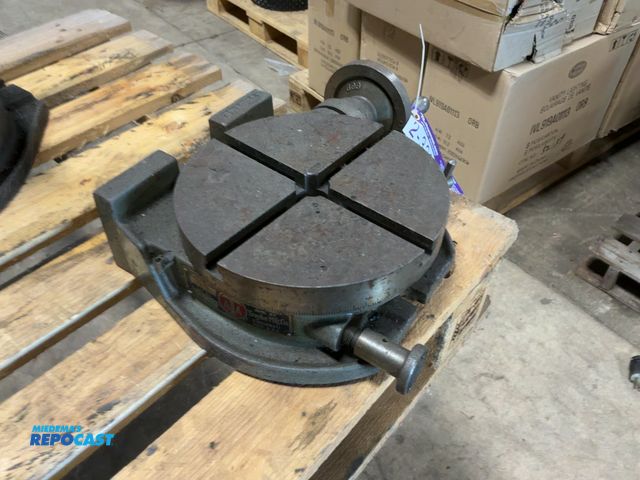 Lot 2-33036 - Troyke Model U-9 Rotary Table, 9” diameter slotted table