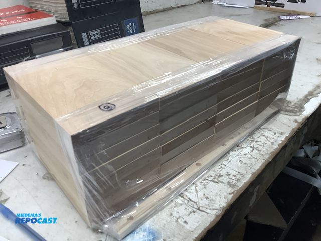 Lot 2-93433 - Lot of (32) unfinished sanded hickory hobby and craft wood.