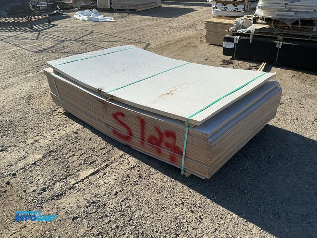 Lot 2-23067 - 9 sheets of plywood 81” x 48” x 1/4” and roughly 150 sheets of plywood 84” x 48” x 1/8”