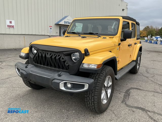 Lot 2-69315 - 2020 Jeep Wrangler Unlimited Sahara SUV 4x4