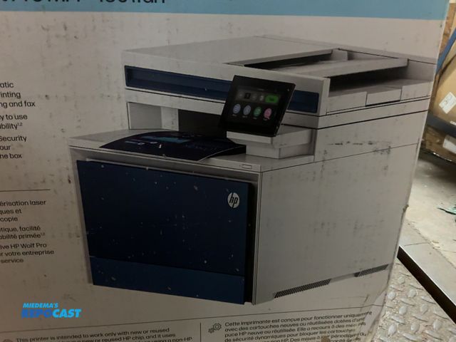 Lot 2-67265 - HP Color Laser Jet Pro MFP 4301fdn printer.