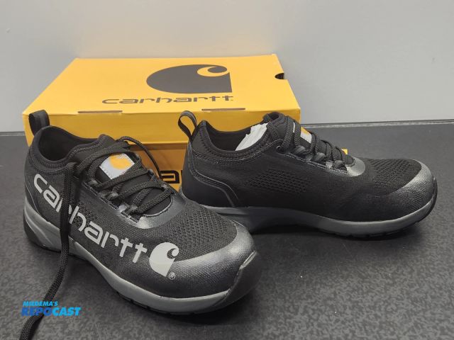 Lot 2-18553 - (1) New Pair of Carhartt Men's Sz 7.5W Force Nano Composite Toe Work Shoe FA3401-M. Per the seller: ...