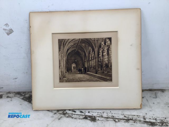 Lot 2-79970 - Antique 1886 Etching by Axel Herman Haig