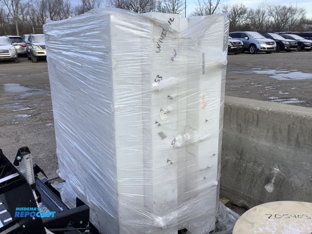 Lot 2-73166 - Lot of (5) large white RV water portable storage tanks approx. 4’10” x 7” x 4’10”