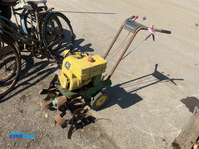 Lot 2-23364 - John Deere 524 Rototiller, Gas Engine with Recoil Start, 23” Working Width, Engine Turns Over