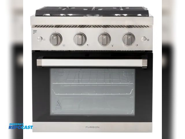 Lot 2-63303 - Furrion FGR24D3A1A-SS RV 3-Burner Gas Range