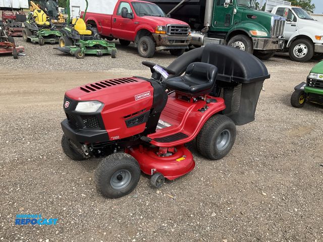 Lot 2-34338 - Craftsman T1400 Riding Lawn Mower