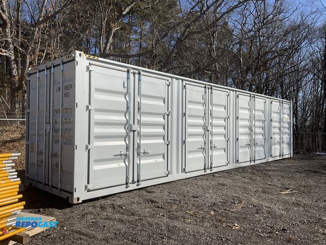 Lot 2-44696 - 2025 High Cube Metal Shipping/Ground Container