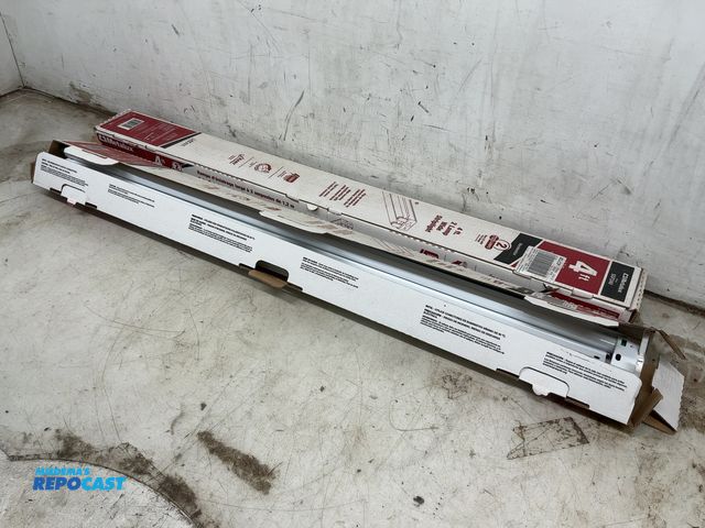 Lot 2-74004 - 2 Metalux SSF240 2 Lamp Wide Striplight