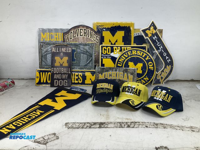 Lot 2-93319 - Lot of various Michigan Memorabilia