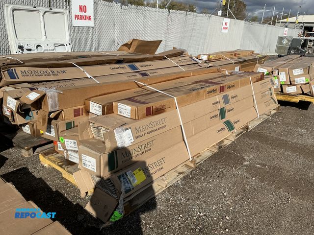 Lot 2-69748 - (13) boxes of Board &amp; Batten single 8” vertical siding-10’ in length, Mainstreet double 4” dutch...