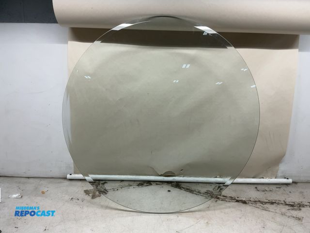 Lot 2-53347 - 36” Round Tempered Glass