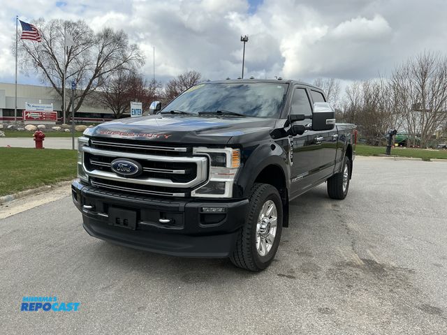 Lot 2-14271 - 2020 Ford F350 Platinum Crew Cab Long Box Pickup Truck 4x4