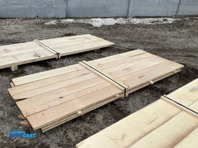 Lot 2-92339 - lot of (2) Layers of approx. 42" x 8' Long 4/4 Cherry Wood