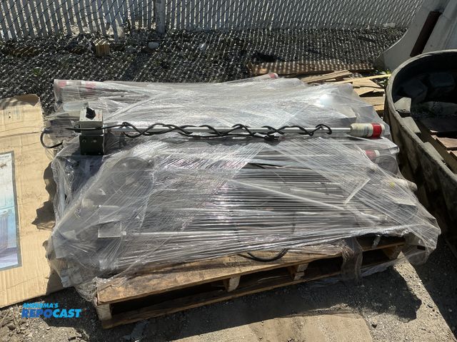 Lot 2-76813 - Skid lot of SignalGuys industrial Signal Light Pole with heavy duty rotary on/off switch