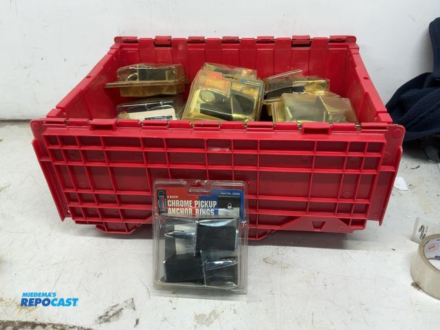 Lot 2-96944 - (19) New 2-packs of Chrome Pick-up Anchor Rings