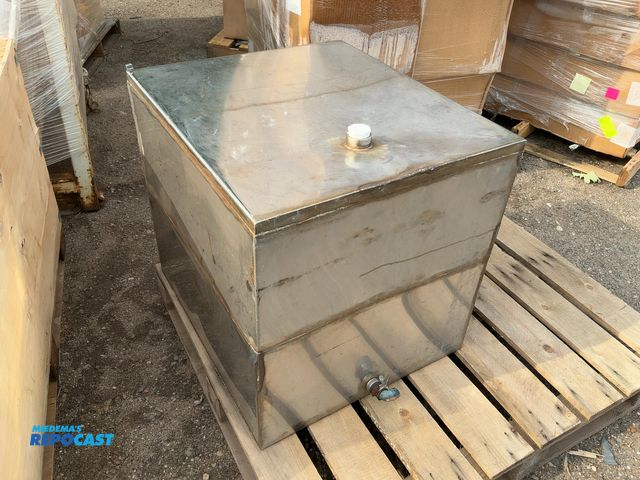 Lot 2-75722 - 50 Gallon Stainless Steel Tank