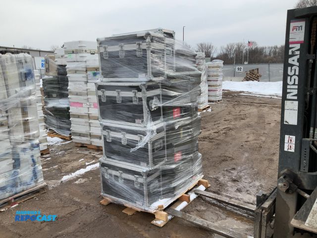 Lot 2-19650 - 7 Military surplus shipping cases