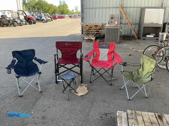 Lot 2-55605 - (5) assorted used camp chairs. All proceeds go to Helen Devos Children’s Hospital