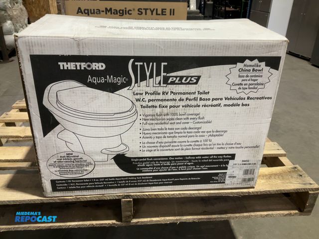Lot 2-15213 - Thetford Aqua-Magic Plus Low Profile RV Toilet
