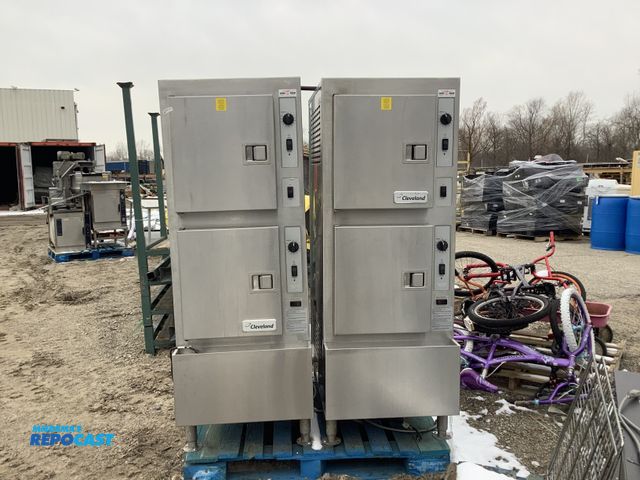 Lot 2-19728 - (2) Cleveland 24CGA10 Manitowoc steamcrafts ultra 10 with gas generator