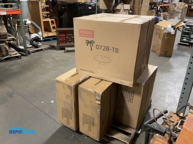 Lot 2-69207 - Skid Lot of (5) TK Classics 010CUSHION-ARMLESS 4” Cushions for Chairs and (1) TK Classics 072B-TB Di...