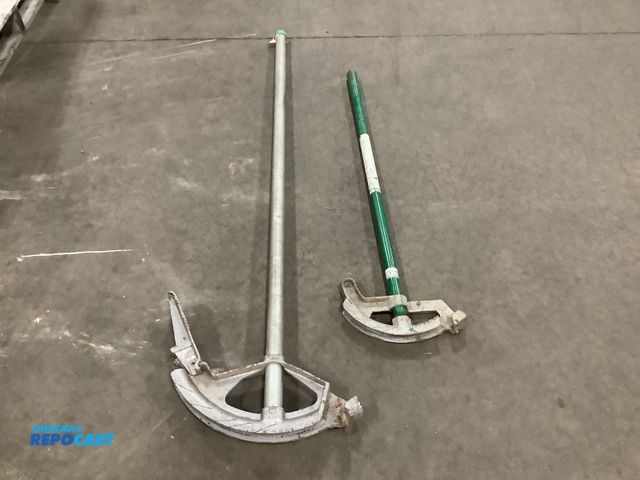 Lot 2-27238 - (2) pipe benders one for 3/4” and one for 1 1/4”
