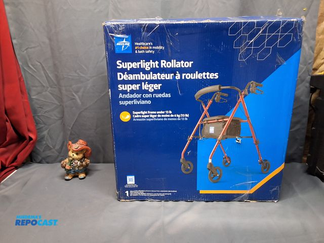 Lot 2-11411 - MEDLINE SUPERLIGHT ROLLATOR