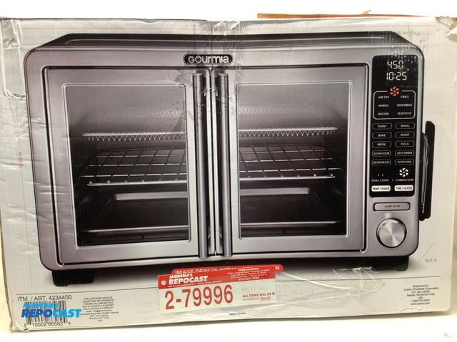 Lot 2-79996 - Gourmia XL Digital Countertop oven with air fryer