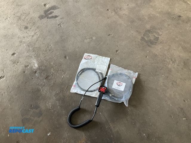 Lot 2-40156 - (1) Western V-Blade snowplow controller (4 pin), in working condition, (1) new Western 3/8 x 45” hyd...