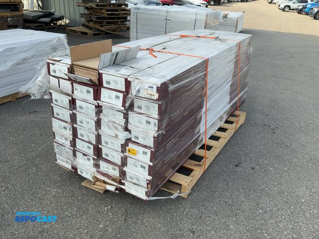 Lot 2-13356 - (32) Boxes Regal Ridge White Oak Wire Brushed Flooring. 9.5mm x 7.48” x Random Length to 66”