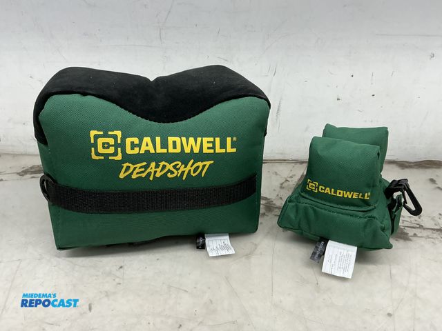 Lot 2-14959 - Caldwell Deadshot Front and Rear combo Bag Set