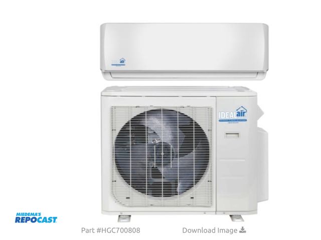 Lot 2-69298 - Pro mini split Ideal Air heating and cooling outdoor unit 36,000 BTU model#700806