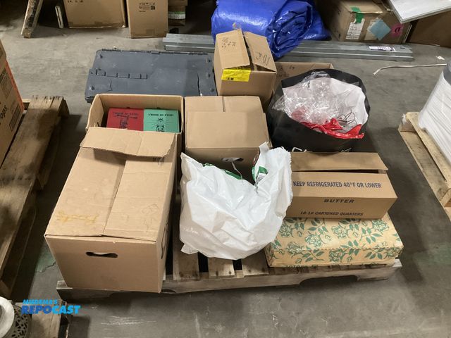 Lot 2-17067 - Skid lot of Vintage Collectible Items and Decor Including Books, Statues, Figurines, Mini Records, a...