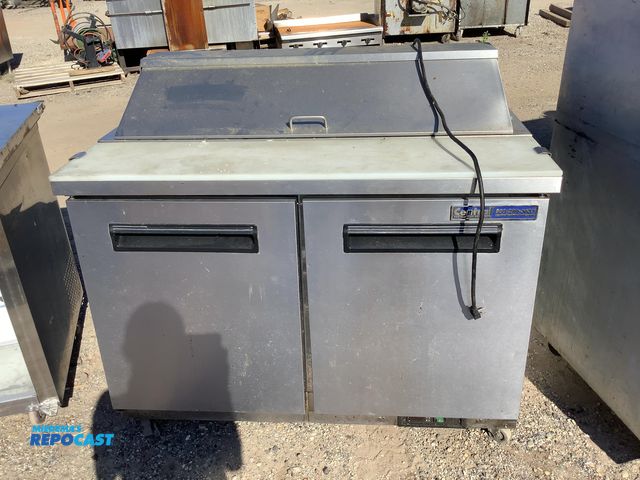 Lot 2-76797 - Central 2-door Sandwich Prep what measurements of approximately 36” x 48” x 30”