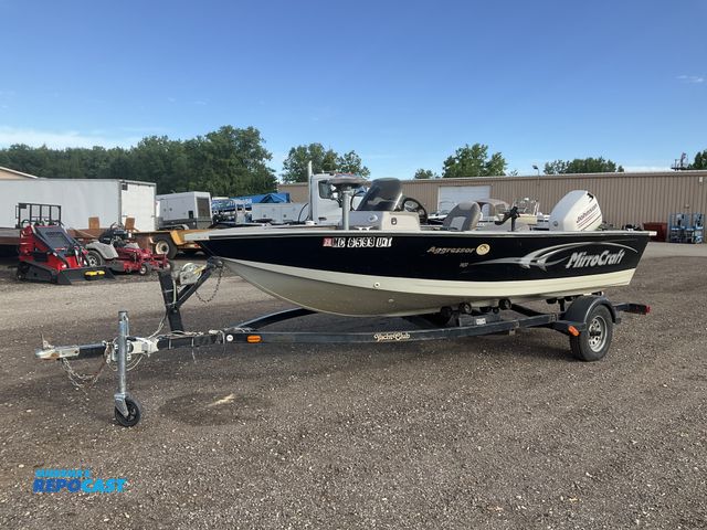 Lot 2-34302 - 2005 Mirrorcraft Aggressor 1651 16ft 9in Open Bow Boat