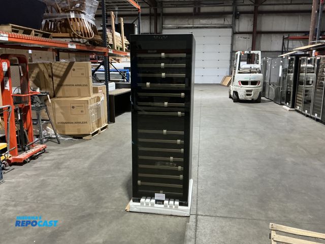 Lot 2-22651 - Scratch & Dent Vinotemp EL-142TSST 155-Bottle Dual-Zone Wine Cooler