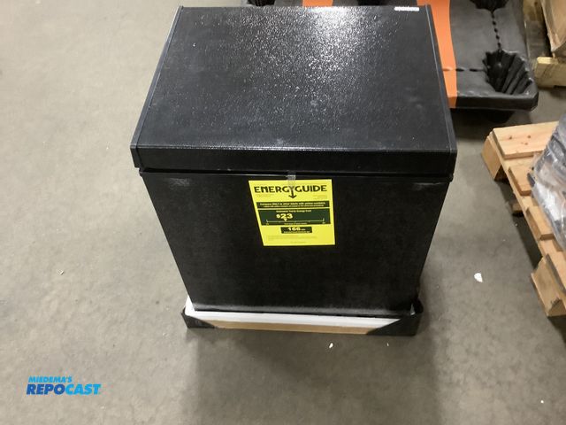 Lot 2-95143 - Electactic BD-50 Mini Refrigerator/Freezer Electactic mini household freezer in black. 2 small shelv...