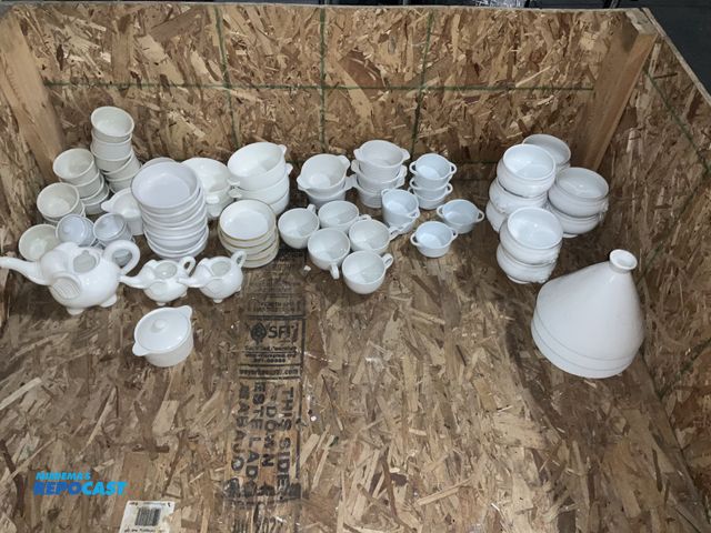 Lot 2-55090 - Large lot of ceramic and stoneware dishes.