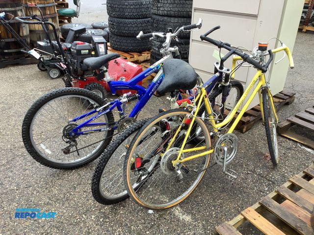 Lot 2-74537 - 3 3 bicycles, kodiak 7000 Tritec aluminum, Pacific 21 speed DV8, Continental, Schwinn bike is missin...