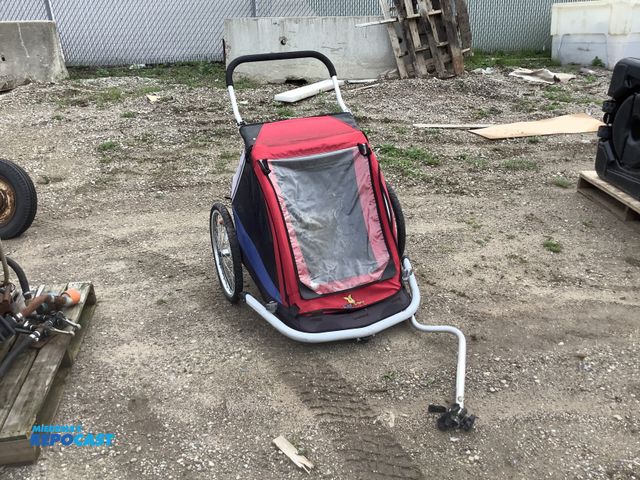 Lot 2-93777 - 1 Kidarooze 2-in-1 Bicycle Trailer/Jogging Stroller